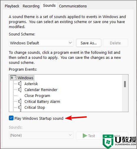 win11开机声音如何关闭_win11开机声音的关闭步骤