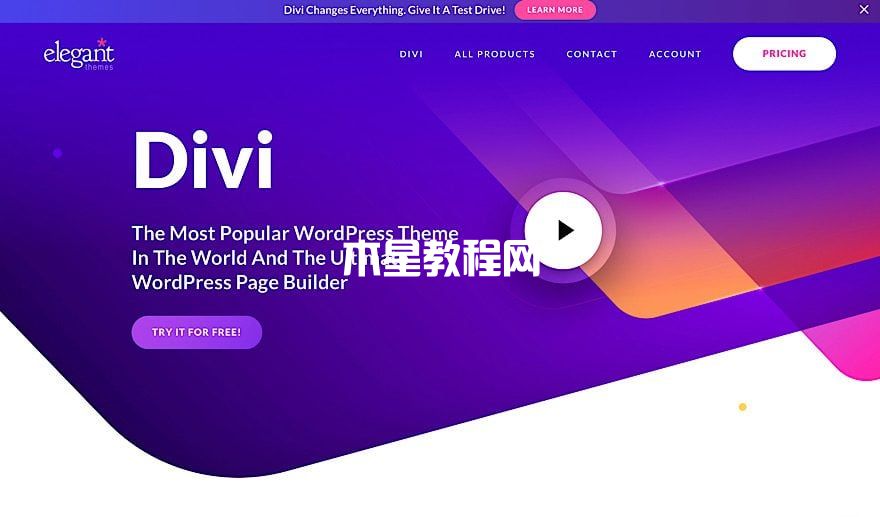 Divi支柱页面