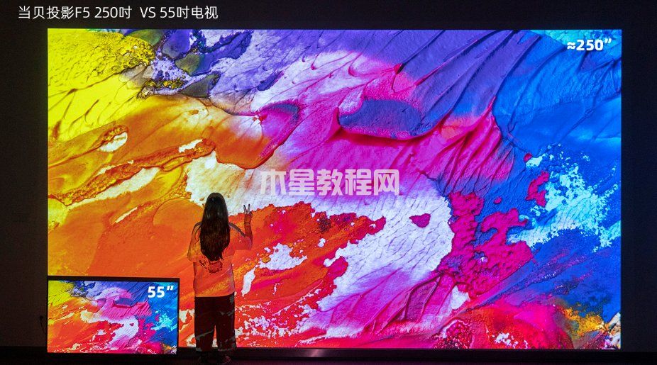 电视和投影画面对比 电视和投影画面对比