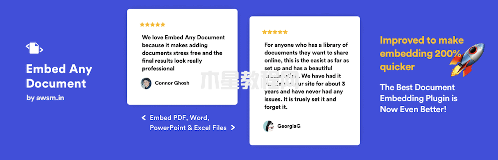 Embed Any Document插件