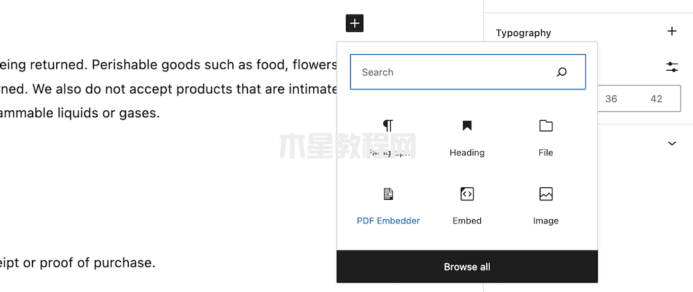pdf embedder区块